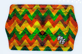 Be Lit Travel Rolling Tray, Rasta