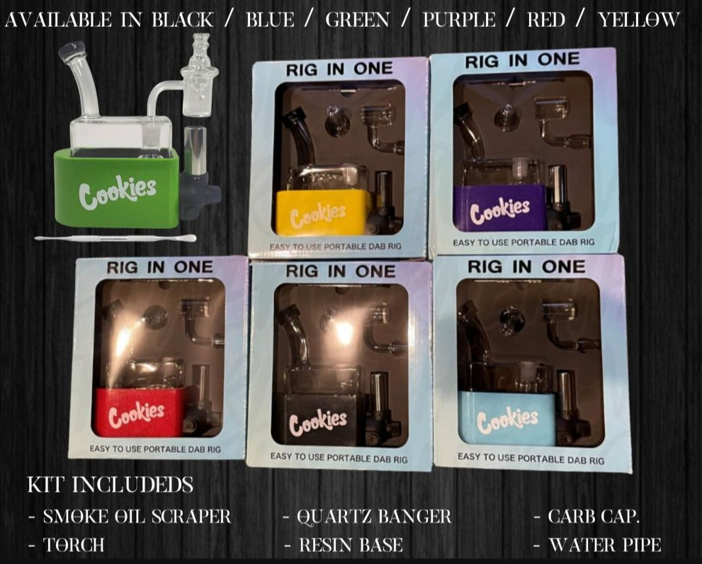 Oil Rig Cookies All in one Rig Cookies – Cali Coast Supply™️