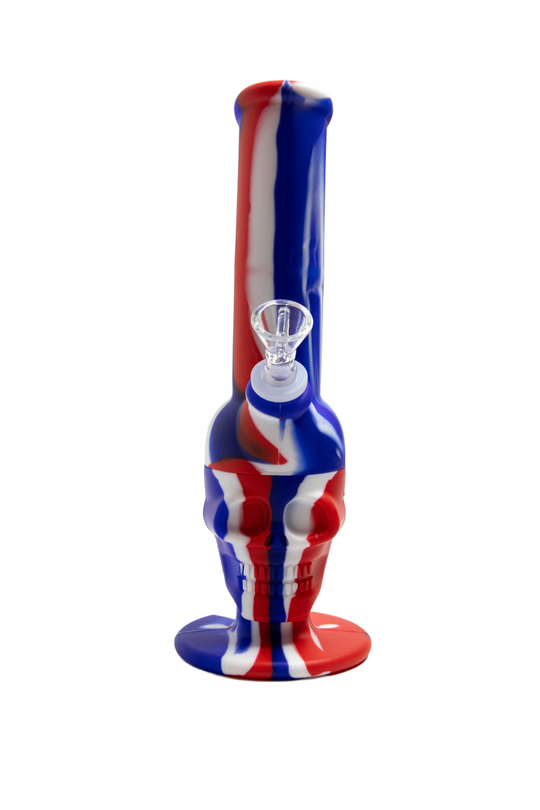 Skull Silicone Water Pipe
