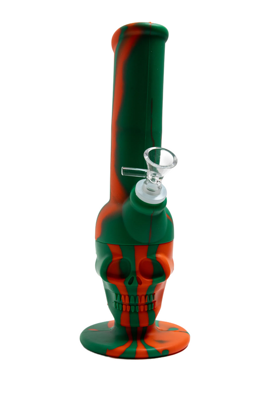 Skull Silicone Water Pipe