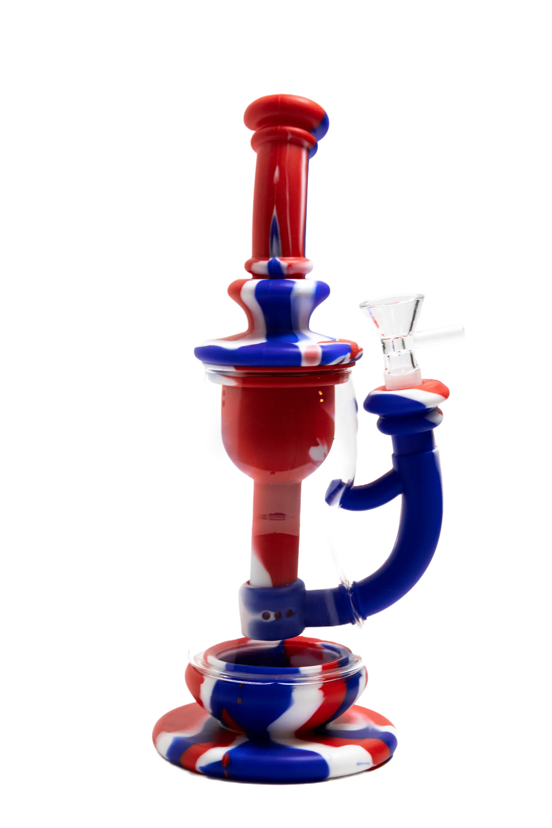 Silicone and Glass Water Pipe