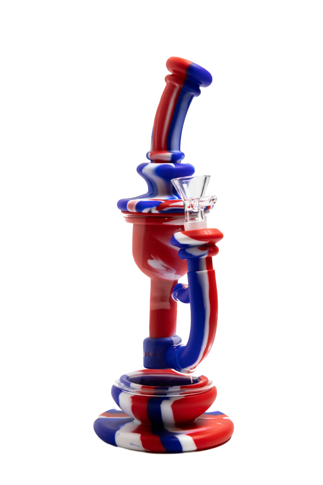 Silicone and Glass Water Pipe