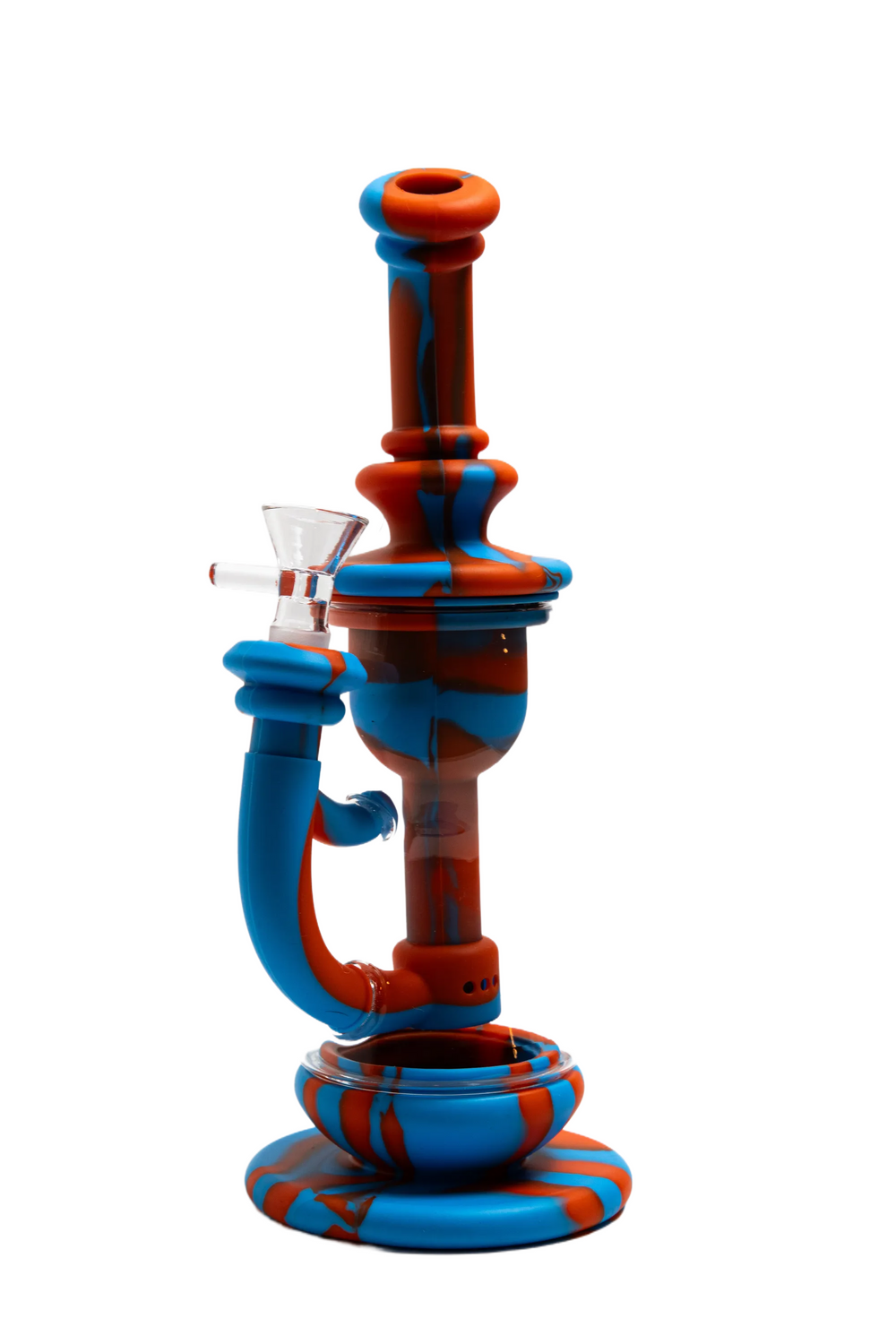 Silicone and Glass Water Pipe
