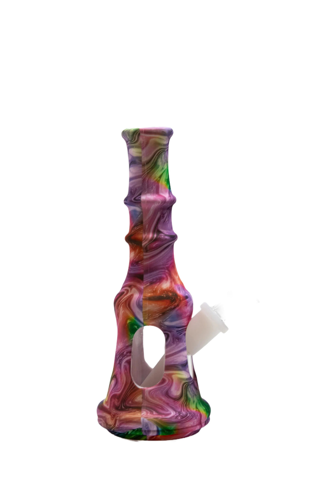 Silicone with Glass Water Pipe
