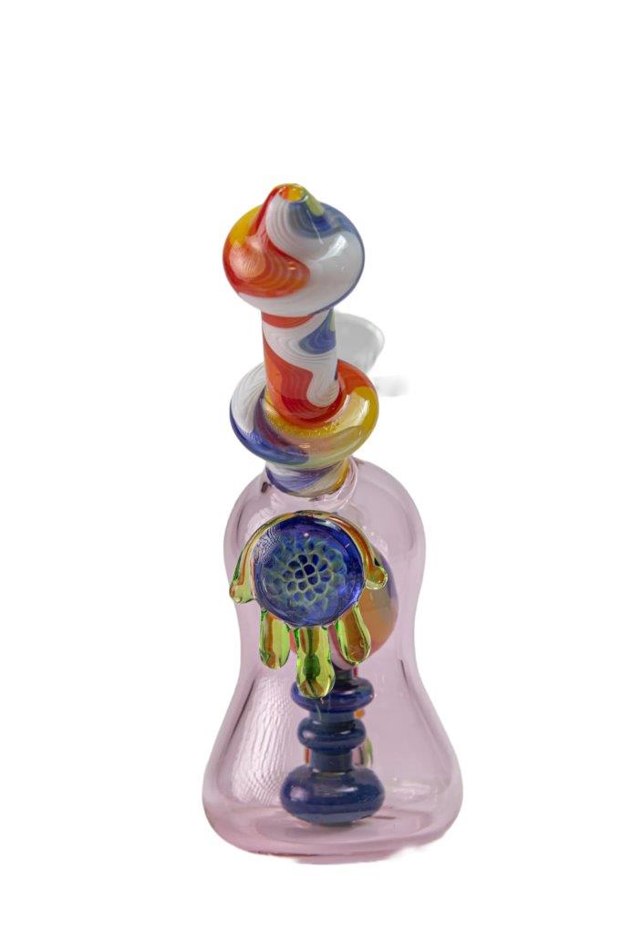 Rainbow Pink Water Pipe
