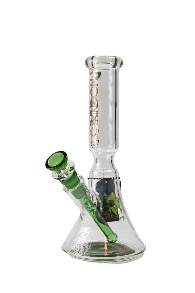 Beaker Curved  Phoenix Water Bong