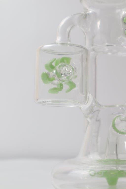 Green Recycling Water Pipe