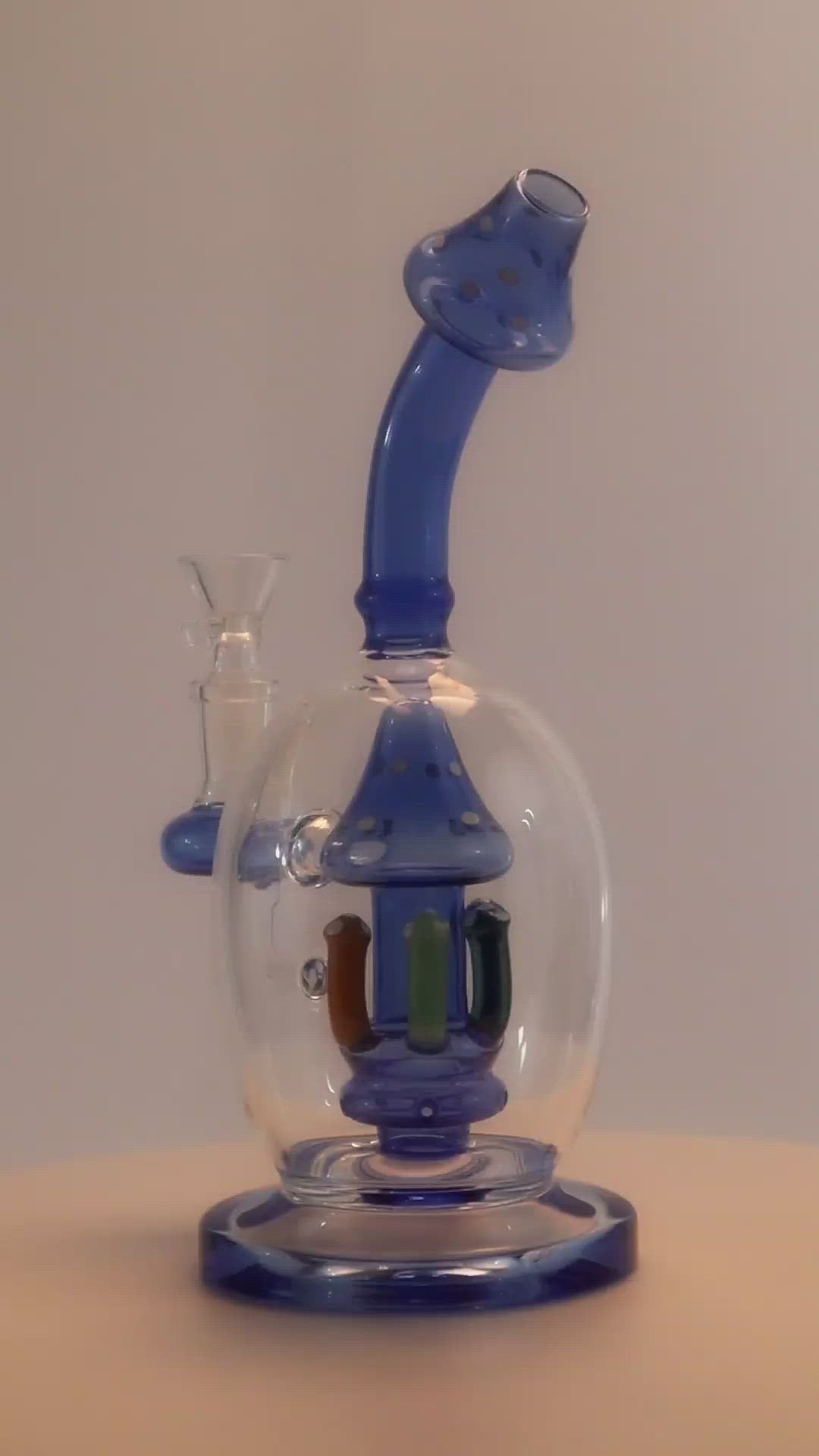 mushroom bubble water pipe 9.5 inch