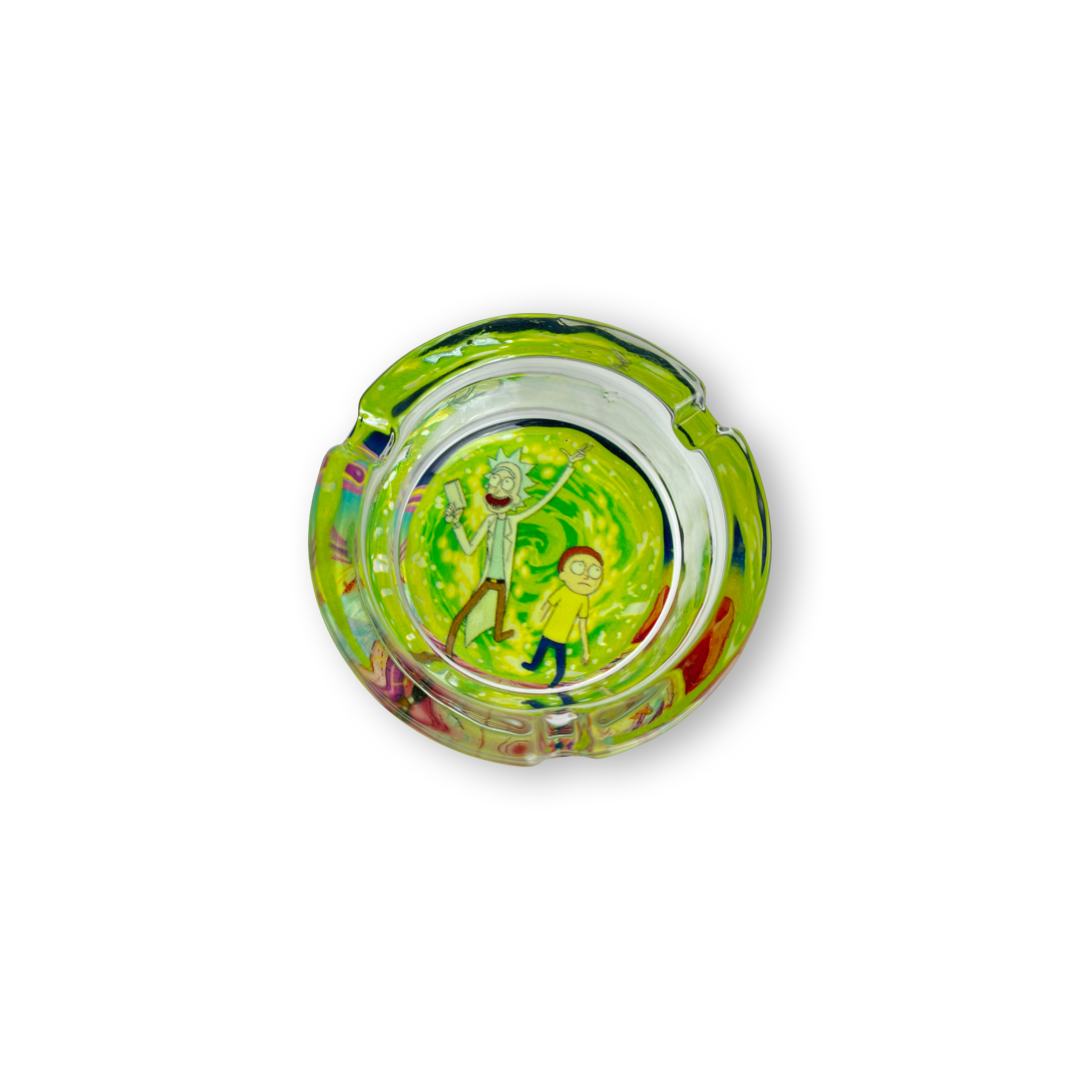 Glow in the dark Rick & Morty Ash Tray