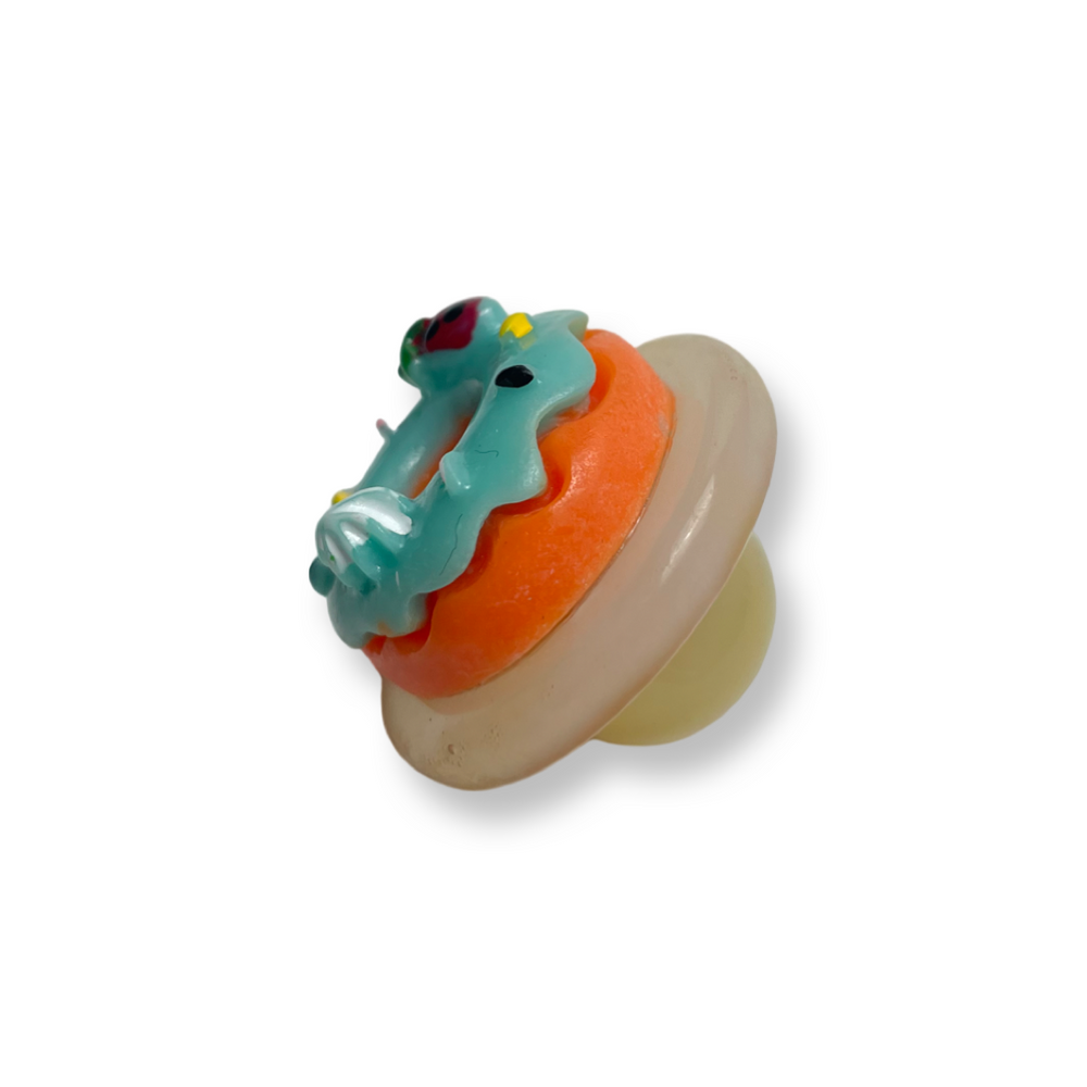 Donut carb cap