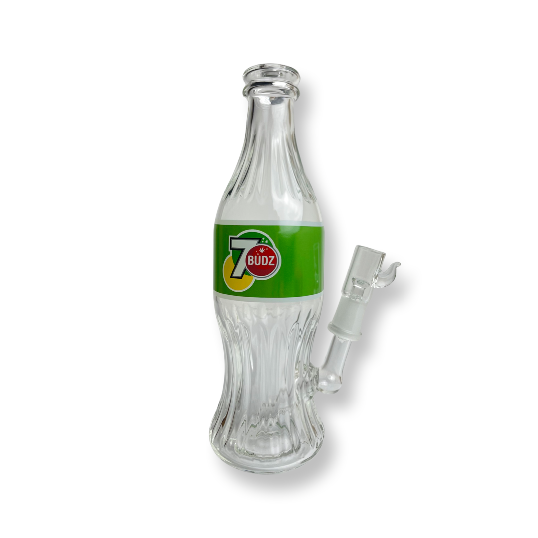 7 Budz Bottle Water Bong For dabbing concentrates with a banger included 